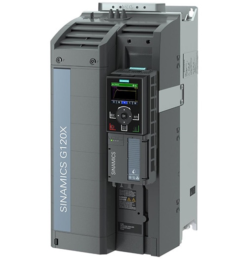 Siemens 6SL32203YE340UF0 3-phase power converter Image of Siemens 6SL32203YE340UF0 3-phase power converter