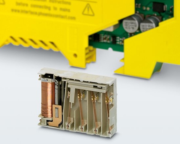 Phoenix Contact PSRmodular system safety relay module Image of Phoenix Contact PSRmodular system safety relay module