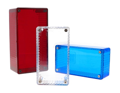 Hammond’s 1591T series enclosures Image des boîtiers série 1591T de Hammond