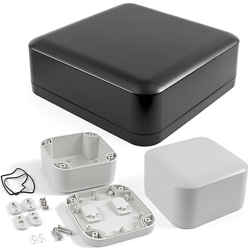 Hammond Manufacturing 1557 series enclosures Image of Hammond Manufacturing 1557 series enclosures