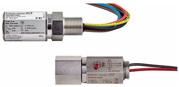 Endress+Hauser HAW569-CB2C for power and signal cables and HAW569-DA2B for signal cables Endress+Hauser 適用於電源和訊號纜線的 HAW569-CB2C 以及適用於訊號纜線的 HAW569-DA2B 圖片