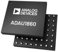 Analog Devices ADAU1860 codec Image of Analog Devices ADAU1860 codec