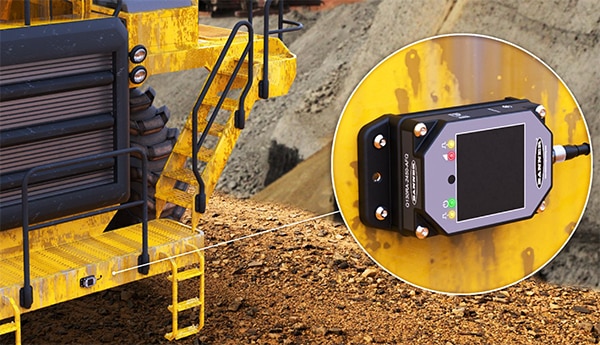 Banner Engineering Q130R radar sensor Image du capteur radar Q130R de Banner Engineering