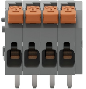 Terminal block’s pitch Image of terminal block’s pitch