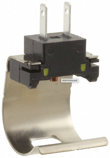 EPCOS B58100A0506A000 clip-on thermistor Image of EPCOS B58100A0506A000 clip-on thermistor