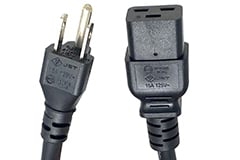 NEMA 5-15P to C13 Power Cord Family Image of GlobTek NEMA 5-15P to C13 Power Cord Family