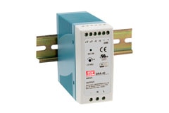 Image of MEAN WELL DRA-40 Series 40 W Adjustable DIN Rail Power Supplies