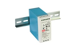 MDR-40 Series 40 W Single-Output Industrial DIN Rail Power Supplies Image of MEAN WELL MDR-40 Series 40 W Single-Output Industrial DIN Rail Power Supplies