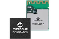 PIC32 BZ3 Series Wireless MCUs Image of Microchip PIC32 BZ3 Series Wireless MCUs
