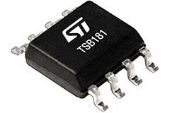 TSB181 Precision Zero-Drift Op Amp - STMicroelectronics
