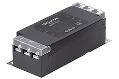 Filtres CEM monophasés 250 VCA série RSHN avec forte atténuation et valeur nominale jusqu'à 300 A Image of TDK-Lambda RSHN Series Single-Phase 250 VAC EMC Filters with High Attenuation and Up to 300 A Rating