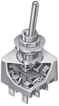 NKK Switches' Miniature Toggle Switch