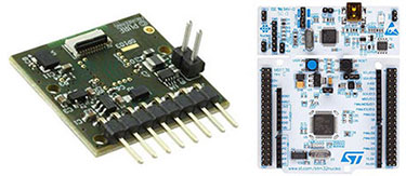 FLIR Lepton Thermal Camera Breakout Molex Camera Socket and STM32 NUCLEO-F401RE ARM-Based Evaluation Board