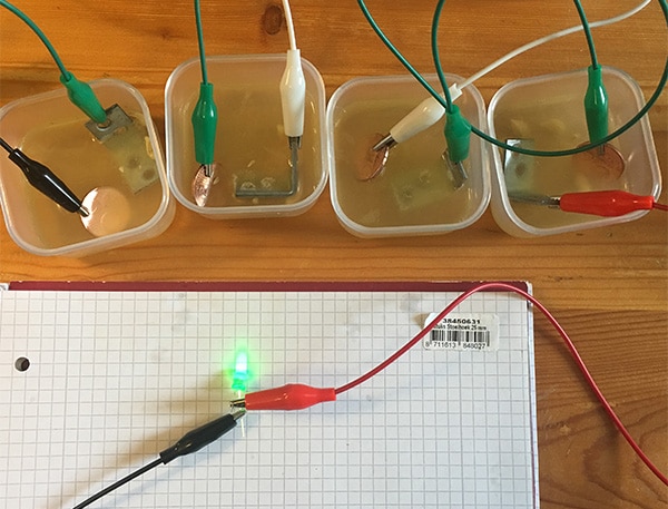 Let’s Make a Battery - Experiment 5