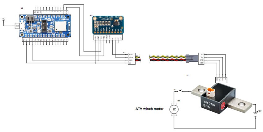 Bluetooth Current Sensor Scheme-it Schematic