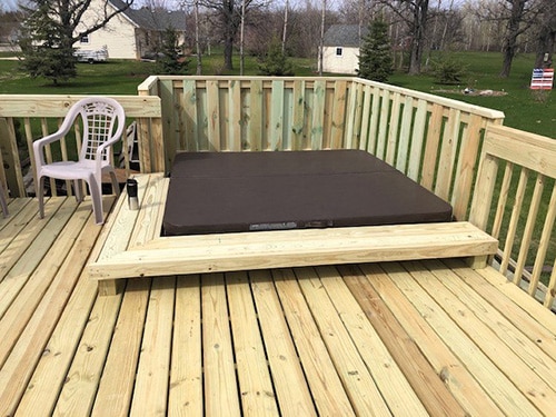 Pandemic Project – Deck & Hot Tub