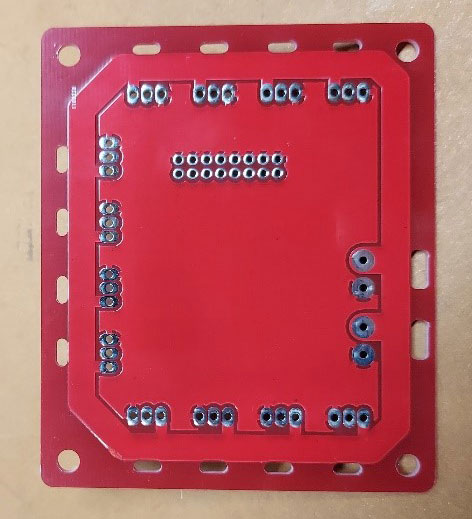 High current power bus traces