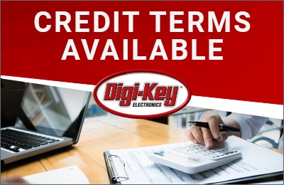 Three Ways Having a DigiKey Credit Account Makes Business Easier Image of Three Ways Having a DigiKey Credit Account Makes Business Easier