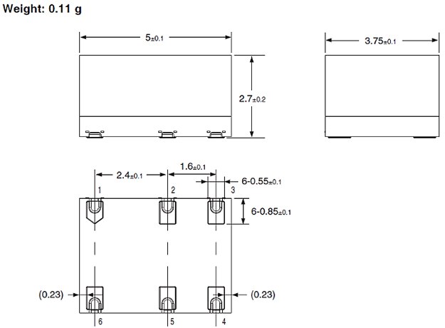 Omron T-module Outline Dimensions