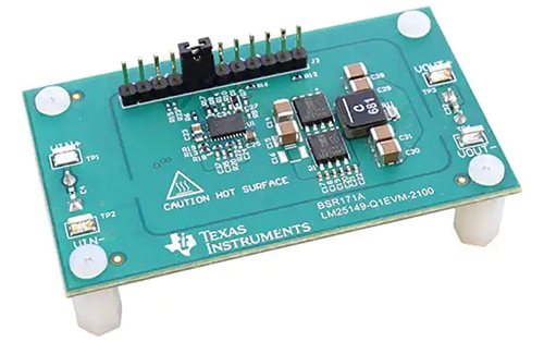 Texas Instruments' LM25149-Q1EVM-2100 evaluation board