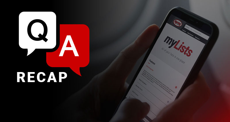 Q&A from DigiKey’s List Management Webinar Image of Q&A from DigiKey’s List Management Webinar