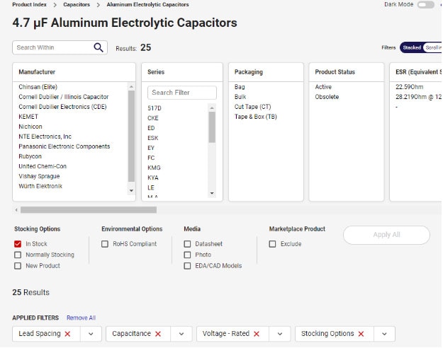 Five Convenient Ways to Locate a Cross, Sub, or Replacement on Digi-Key's Website