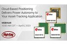 Image of Webinar - Cloud-Based Positioning for Asset Tracking with u-blox