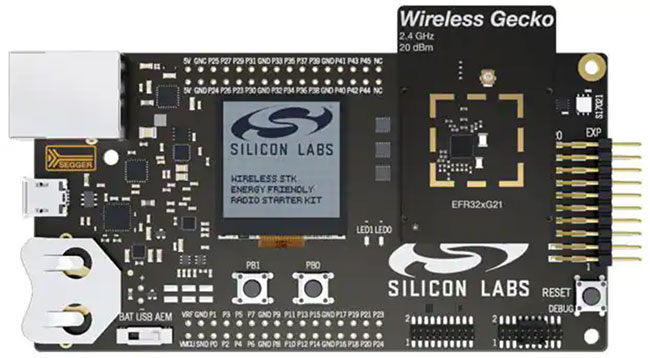 Silicon Labs' SLWSTK6006A dev kit