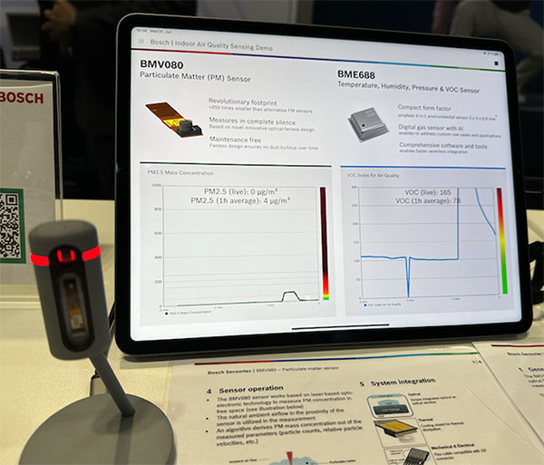 Enclosure housing both the BMV080 PM Sensor and the BME688 Temperature, Humidity, Pressure, and VOC sensor