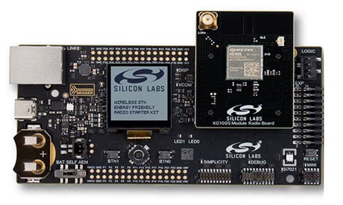 Silicon Labs' Pro Kit and KG100S Radio Board