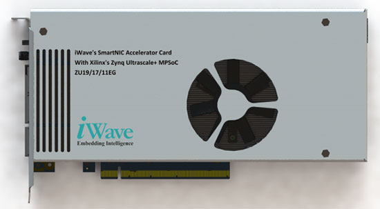 iWave's SmartNIC Accelerator Card