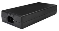CUI's two-prong SDI300G-UR series AC/DC desktop power supply form factor