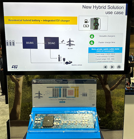 Residential hybrid integrated EV charger