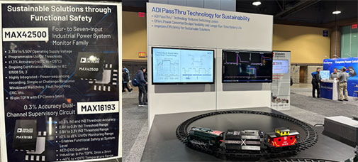 Functional safety and ADI efficiency train displays