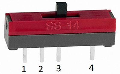 NKK Switches' SS14MDP2 SP3T BBM switch