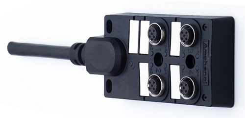 Amphenol LTW's DB12-5A4CAB-DPS7B01 distribution box