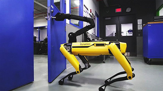 Boston Dynamics Spot in action