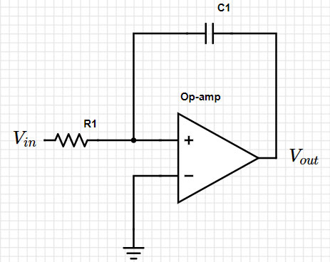 Simple integrator circuit