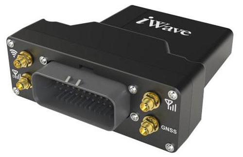 Typical iWave rugged telematics device