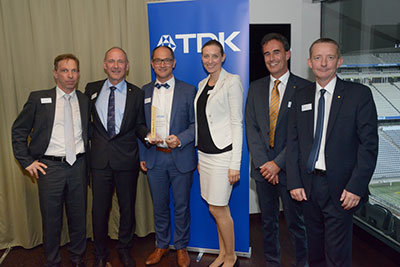TDK Honors Digi-Key with Senten Manten Gold High Service Distributor Award TDK Honors Digi-Key with Senten Manten Gold High Service Distributor Award