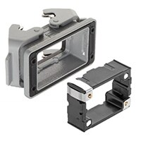 HARTING Han® Rear-Fit Housing Solutions Image of HARTING Han® Rear-Fit Housing Solutions
