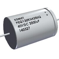 Kemet axial lead electrolytic capacitor Aluminum Electrolytic Axial Lead Capacitor