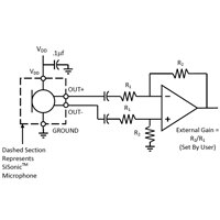 microphone interfaces differential MEMS