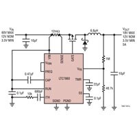 Analog Devices LTC7860 High Efficiency Switching Surge Stopper Image of Analog Devices LTC7860 High Efficiency Switching Surge Stopper