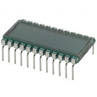 3 digit LCD display module LCD 3 Digit .31" Transflect TN