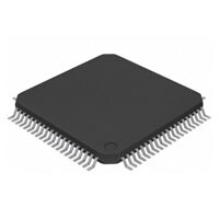 80-TQFP embedded flash microcontroller IC DSC 16bit 64KB FLASHlash 80TQFP