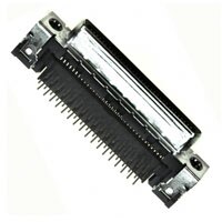 Right angle through hole 68 position connector receptacle Connector Receptacle R/A .8mm 68POS PCB