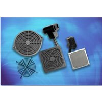 Assortment of Orion fan accessories including wire guards and mesh filters Various fan guards and filter kits