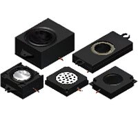 Variety of PUI enclosed speaker components Enclosed speakers
