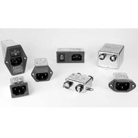 Assortment of Qualtek EMI filters FILTER POWER LINE EMI